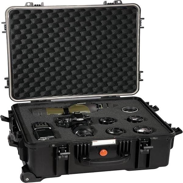 Vanguard SUPREME 53F Waterproof hard Case with Trolly