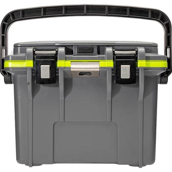 Pelican IM 14QT ELITE COOLER DKGRY/EGRN - 14Q-1-DKGRYEGRN