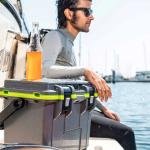Pelican IM 14QT ELITE COOLER DKGRY/EGRN - 14Q-1-DKGRYEGRN