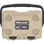 Pelican IM 20QT ELITE COOLER TAN/WHT - 20Q-1-TANWHT