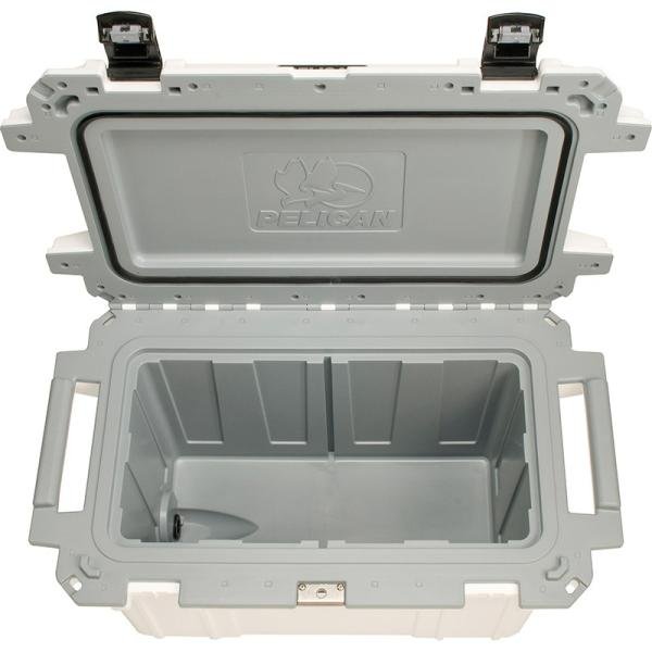 Pelican IM 70QT ELITE COOLER WHT/GRY - 70Q-1-WHTGRY