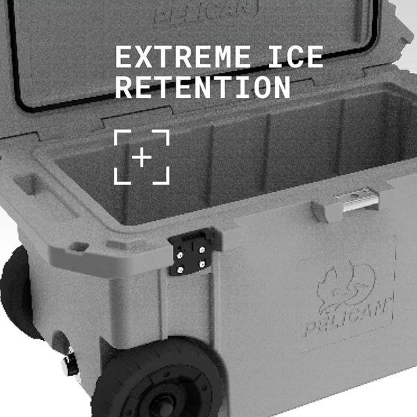 Pelican RC 45QW ELITE COOLER DARK GRAY - 45QW-6-DKGRY