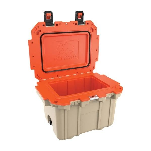 Pelican IM 30QT ELITE COOLER TAN/ORG - 30Q-2-TANORG