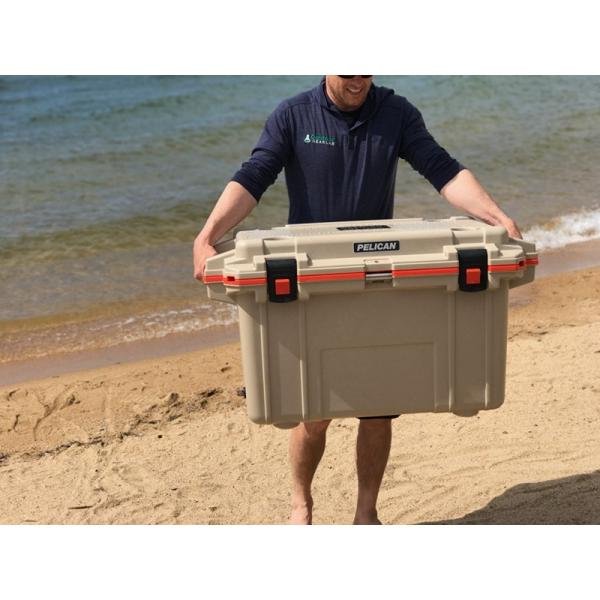 Pelican IM 70QT ELITE COOLER TAN/ORG - 70Q-2-TANORG
