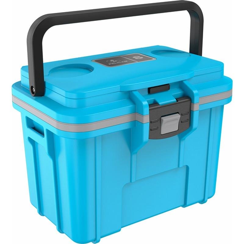Pelican 8QT PERSONAL COOLER BLUE/GRY - 8Q-1-CLBLUGRY