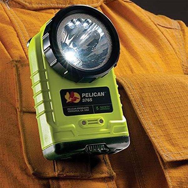 Pelican 3765,LED,CI/D1,HK- 240v,YELLOW - 3765-071-245H