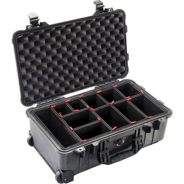 Pelican 1510TP,WL/TP INSERT,BLACK - 015100-0050-110
