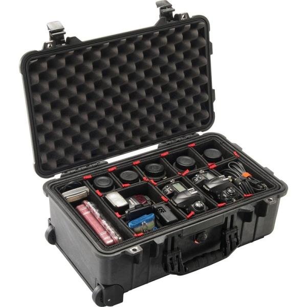 Pelican 1510TP,WL/TP INSERT,BLACK - 015100-0050-110
