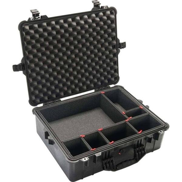 Pelican 1600TP,WL/TP INSERT,BLACK - 016000-0050-110