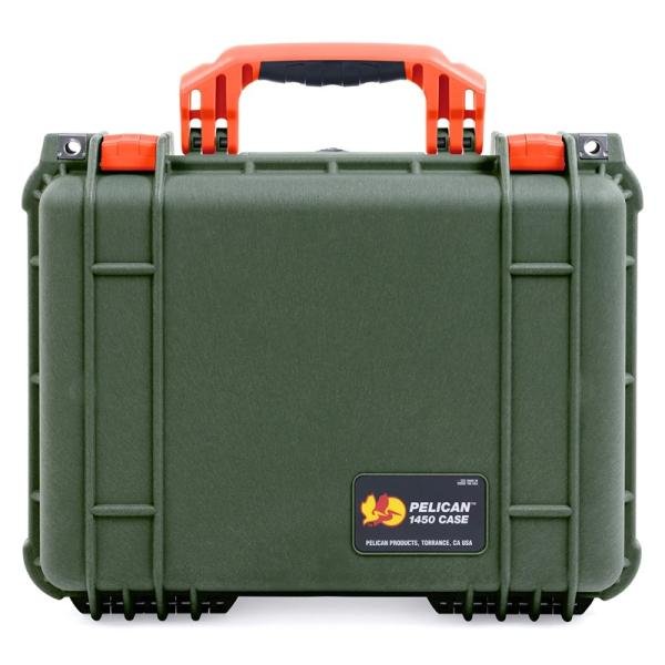 Pelican 1450,WL/WF,OD GREEN - 1450-000-130