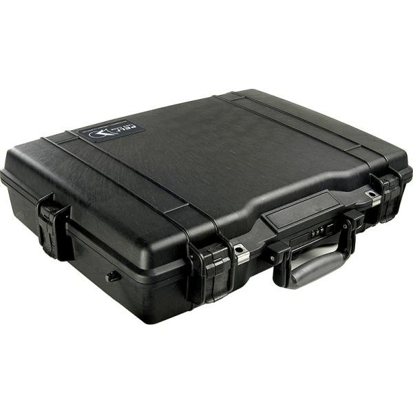 Pelican 1495CC#2,WL/LID-ORG.&FOAM,BLK - 1495-008-110