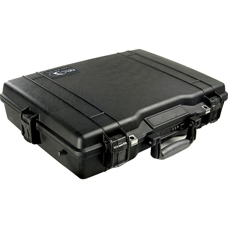 Pelican 1495CC#2,WL/LID-ORG.&FOAM,BLK - 1495-008-110