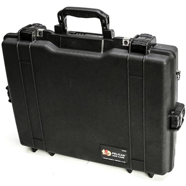 Pelican 1495CC#2,WL/LID-ORG.&FOAM,BLK - 1495-008-110