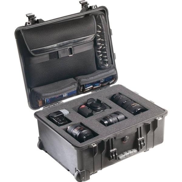 Pelican 1560LFC,WL/LOC LID ORG.+ FOAM,BLK - 1560-008-110