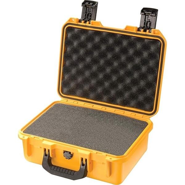 Pelican IM2100 CASE,130905,YELLOW,w/BBBw/Foam - IM2100-20001