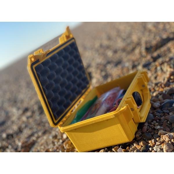 Pelican IM2100 CASE,130905,YELLOW,w/BBBw/Foam - IM2100-20001