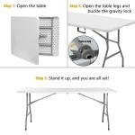 Procamp 6FT Fold In Half Table 180 - PROZJ-Z180D