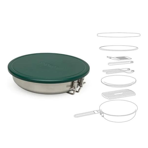 Stanley ADV 32OZ Fry Pan CMP CK Set SS EU - 10-02658-013