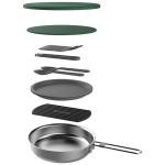 Stanley ADV 32OZ Fry Pan CMP CK Set SS EU - 10-02658-013