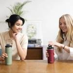 Aladdin Java Thermavac Leak-Lock™ SS Mug 0.47L Snowflake White - 10-06646-009