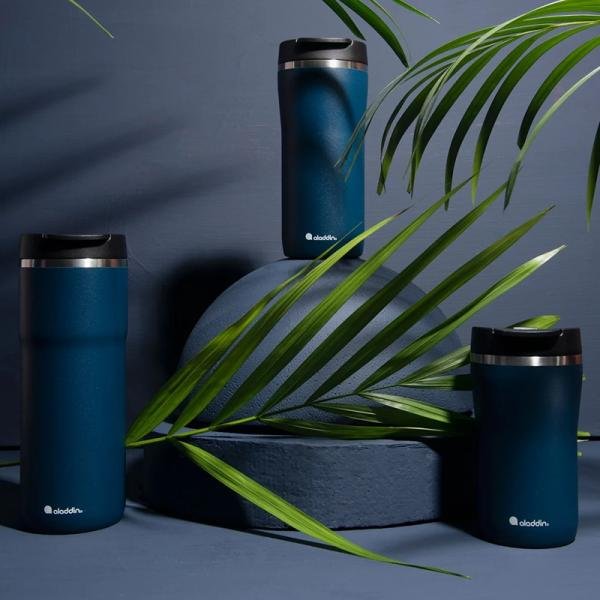 Aladdin Java Thermavac Leak-Lock™ SS Mug 0.47L Deep Navy - 10-06646-018