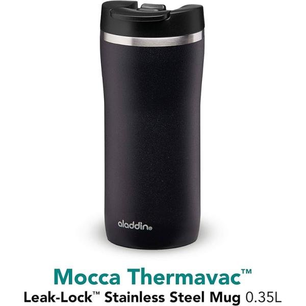 Aladdin Mocca Thermavac Leak-Lock™ SS Mug 0.35L Lava Black - 10-09363-007