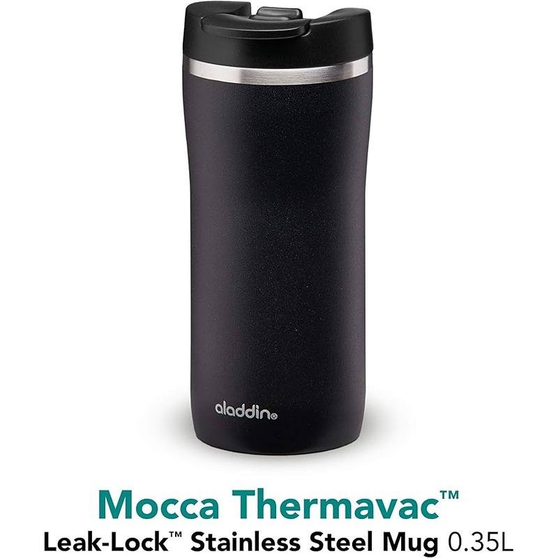 Aladdin Mocca Thermavac Leak-Lock™ SS Mug 0.35L Lava Black - 10-09363-007