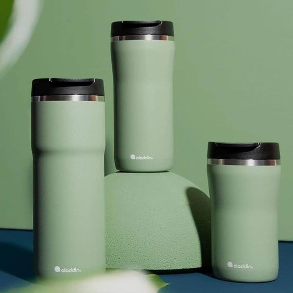Aladdin Mocca Thermavac Leak-Lock™ SS Mug 0.35L Sage Green - 10-09363-017