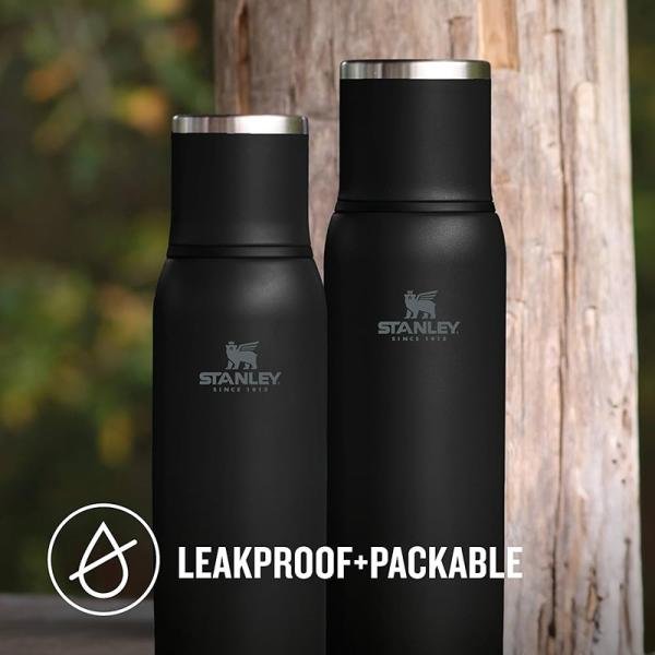 Stanley ADV Flask 1L/1.1Qt To-Go Bottle Black - 10-10819-010