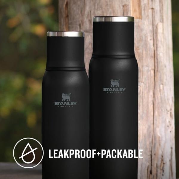 Stanley ADV Flask 1L/1.1Qt To-Go Bottle Black - 10-10819-010