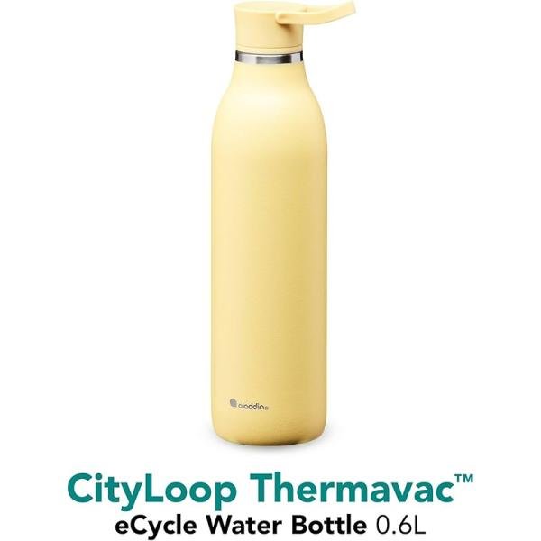 Aladdin 0.6L Cityloop Thermvac Btl Lemon Yellow - 10-10870-007