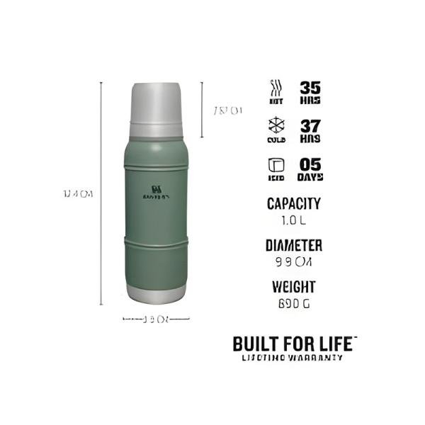 Stanley LGC Flask 1L/1.1Qt Artisan Thermal H.Green **EOL** - 10-11428-004