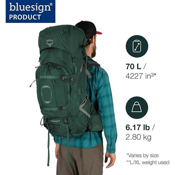 Osprey Aether Plus 70 Axo Green L/XL - 10002899