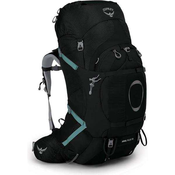 Osprey Ariel Plus 70 Black WXS/S - 10002908