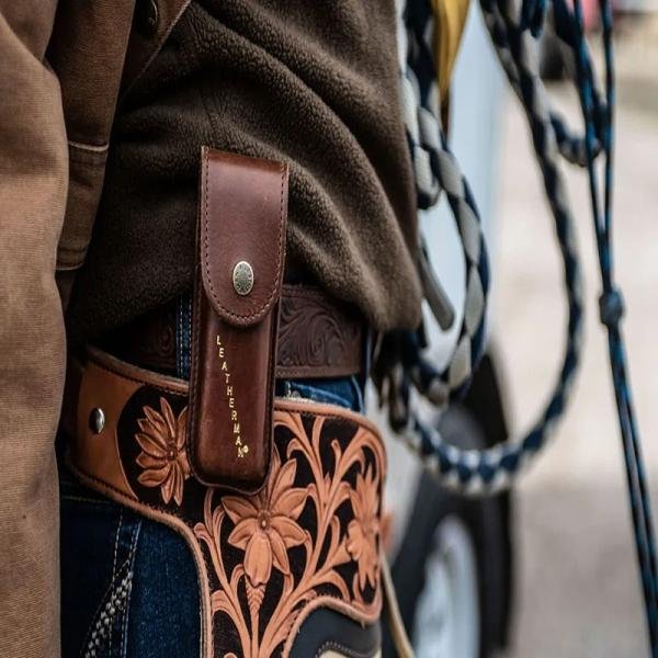 Leatherman Sheath Heritage Medium Leather Brown - 832594