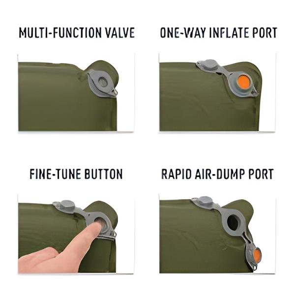 S2S S/Mat Camp Mat Self Inflating Large - AMSICML