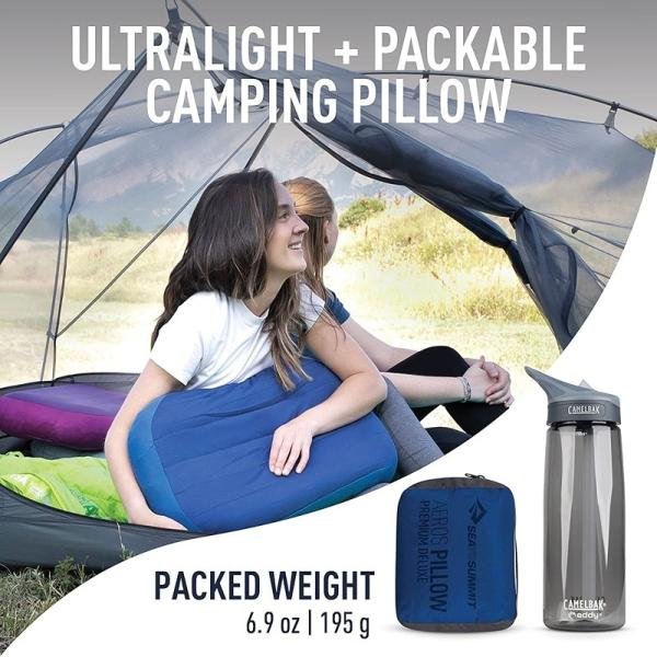 S2S Aeros Premium Pillow L Navy - APILPREMLNB
