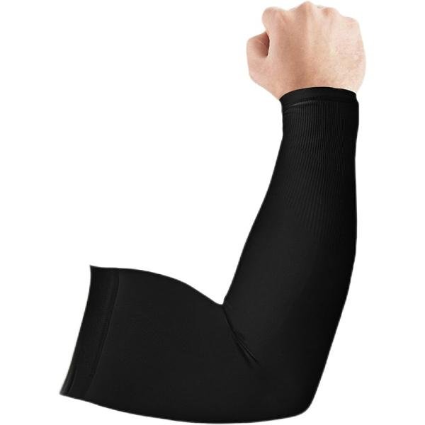 Buff Arm Sleeves Solid Black L SS24 - BF13230099930