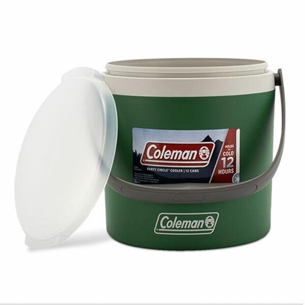 Coleman Cooler 9-Quart Party Circle Green **C** - COL2000038852