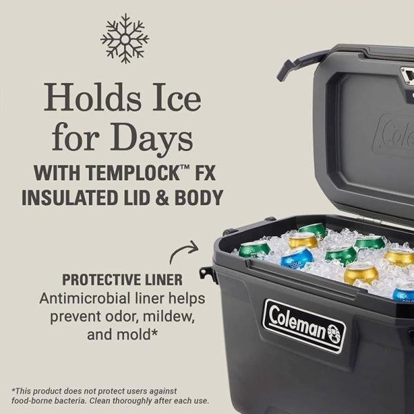 Coleman Cooler Convoy 55QT 5823 DS/BLK/DS C1 - COL2156112