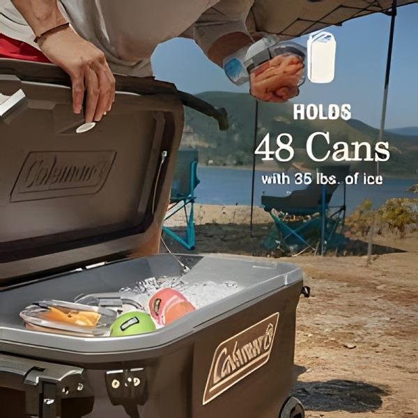 Coleman Cooler Convoy 65QT 5824 DS/BLK/DS C1 - COL2156115