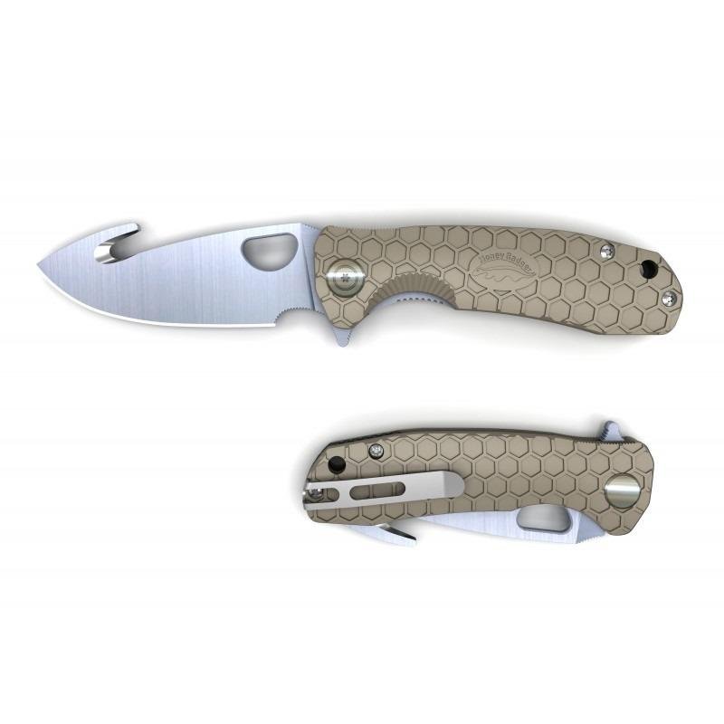 Honey Badger Hook Large Tan - HB1252