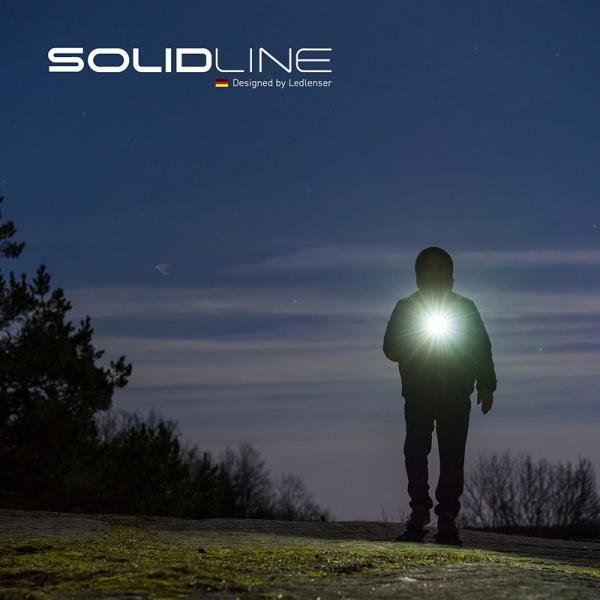 Ledlenser Solidline ST4 UV Black Flashlight Blister - LL502417