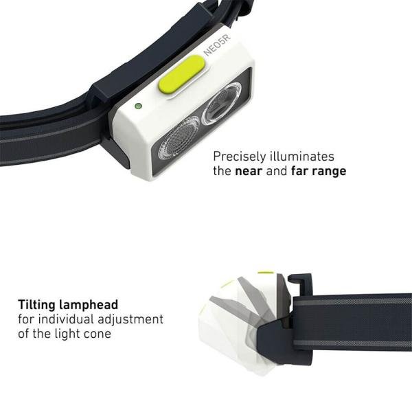 Ledlenser NEO5R White & Green - LL502757