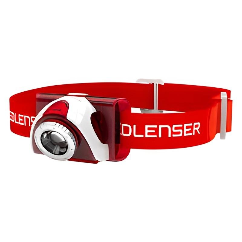 Ledlenser SEO5 (Red) with Cree LED, 3xAAA batteries in blister(update version) **EOL** - LL6106