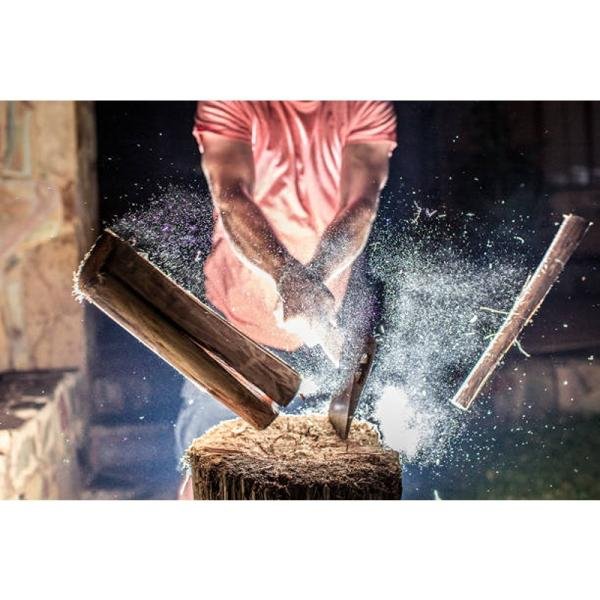 ULTRAEDGE 352mm AXE & SAW W/SHEATH & F/STARTER GREEN - RV2061