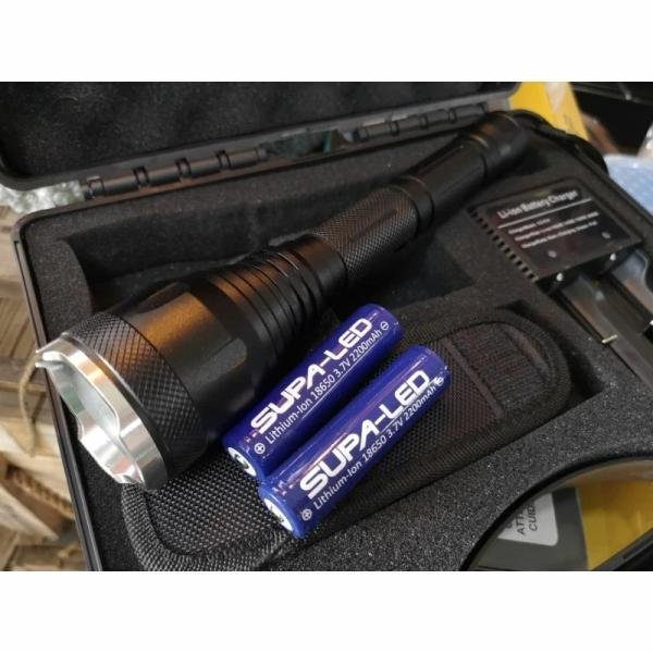 Supaled Eagle 2000L RECH. W/ChargeRS, Holster In StorageBox - SL6028SB