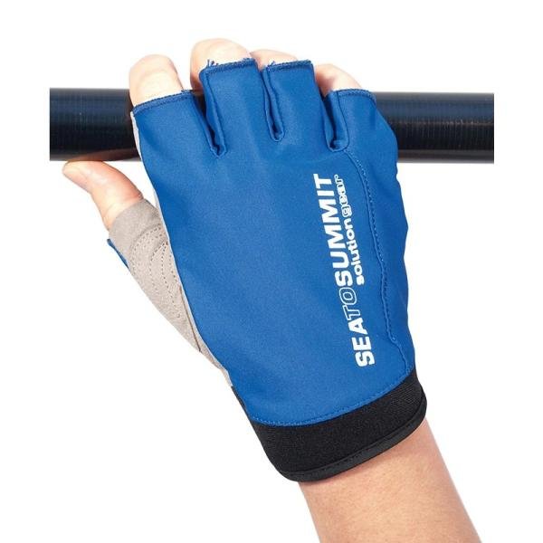 S2S Eclipse Gloves with Velcro Cuff Small - Blue - SOLEGS