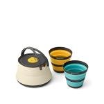 S2S Frontier UL Collapsible Kettle Cook Set [3 Piece] 1.3L Kettle w/ 2 Cups Multi - SS01215