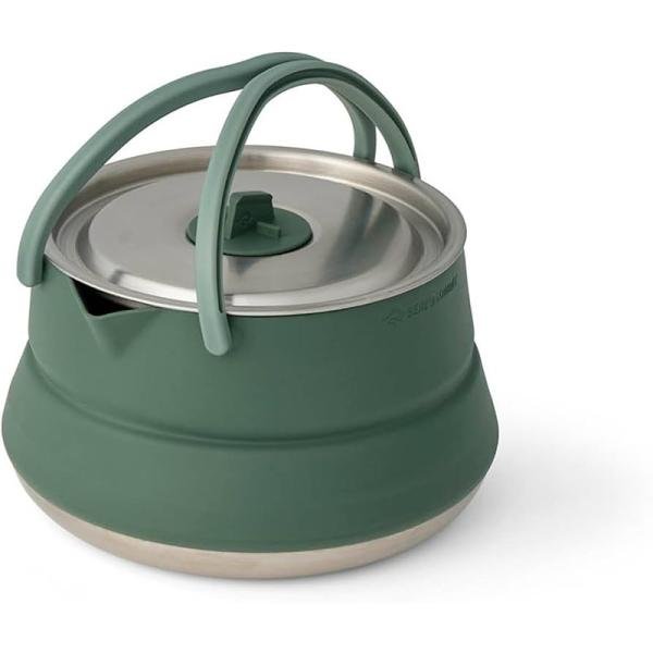 S2S Detour Stainless Steel Collapsible Kettle 1.6L Laurel Wreath Green - SS01250